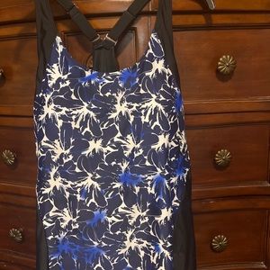 Plus size two piece bath-suit